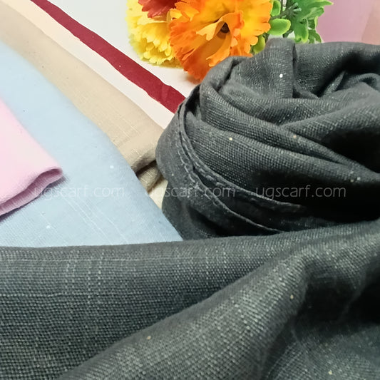 Imported Glitter Slub Lawn Hijab Scarf