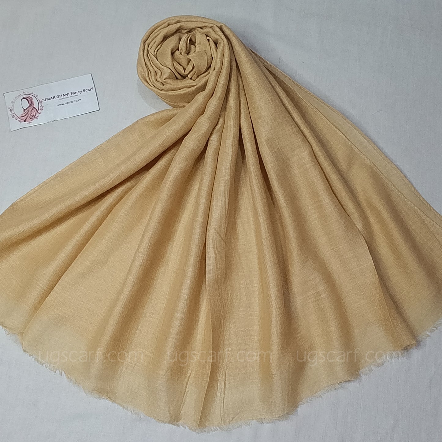Imported Plain Cashmere Slub Lawn Bigger Size Hijab Scarf