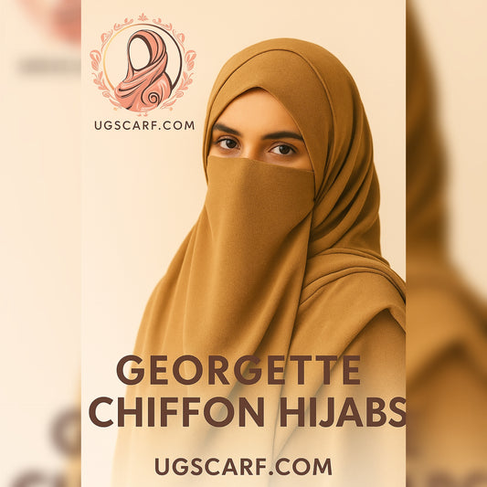 Imported Plain Chiffon Georgette Hijab Scarf